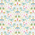 Dear Stella Fabrics Paradise Royale Paradise Royale White