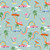 Dear Stella Fabrics Paradise Royale Psychedelia Harbor