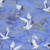 Timeless Treasures Fabrics Moonlight Asian Crane Metallic Sea