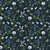 Dear Stella Fabrics 108 Inch Wide Quilt Back Fireflies Midnight