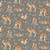 Dear Stella Fabrics 108 Inch Wide Quilt Back Oh Deer Pewter