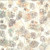 Hoffman Fabrics Bali Hand Dyed Batik Dandelion Floral Impressionist Pink Green Blue, floral batik fabric with dandelion flower patterns in soft pink, green, and blue shades on a white background.