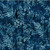 Hoffman Fabrics Bali Hand Dyed Batik Leafy Branches Ferns Fronds Evening Blue, textile featuring hand-dyed batik design of various leafy branches, ferns, and fronds in evening blue shades.
