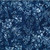 Hoffman Fabrics Bali Hand Dyed Batik Leafy Branches Ferns Fronds Navy Blue