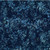 Hoffman Fabrics Bali Hand Dyed Batik Leafy Branches Ferns Fronds Moonstruck Blue, fabric featuring a blue batik pattern of leafy branches, ferns, and fronds with a hand-dyed appearance.
