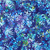 Hoffman Fabrics Bali Hand Dyed Batik Leafy Branches Ferns Fronds Wildflower Purple Green Pink, vibrant batik fabric with leafy fern and frond patterns in purple, green, pink, and blue shades.