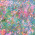 Hoffman Fabrics Bali Hand Dyed Batik Droplets Taffy Pink Green Aqua, colorful batik fabric with droplet patterns and pastel hues.