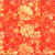 Hoffman Fabrics Bali Hand Dyed Batik Mixed Summer Flower Blooms Sherbert Orange