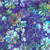Hoffman Fabrics Bali Hand Dyed Batik Mixed Summer Flower Blooms Wildflower Purple Green Aqua
