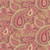 Andover Fabrics Luxe by Makower Floral Paisley Pink Gold