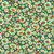 Blank Quilting Fabrics Luminous Haven JK Stewart Aqua Blue Blue Daises and Ladybugs