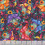Blank Quilting Fabrics Luminous Haven JK Stewart Turquoise Blue Blue Butterflies