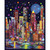 Blank Quilting Fabrics Metro Mirage Ray Heere Black City Skyline Panel