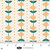 Blank Quilting Fabrics The Bright Side Jessica Dayon White Flower and Polka Dot Stripe