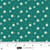 Blank Quilting Fabrics The Bright Side Jessica Dayon Turquoise Blue Daises with Circles of Dots