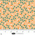 Blank Quilting Fabrics The Bright Side Jessica Dayon Peach Pink Viney Flowers