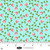 Blank Quilting Fabrics The Bright Side Jessica Dayon Turquoise Blue Viney Flowers