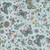 Henry Glass Fabrics Norwegian Forest Mary Jane Carey Pale Blue Butterfly