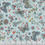 Henry Glass Fabrics Norwegian Forest Mary Jane Carey Pale Blue Butterfly