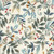 Henry Glass Fabrics Norwegian Forest Mary Jane Carey Cream Forest Foliage