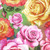 Henry Glass Fabrics Blissful Blooms Color Principle Pink Multi Roses