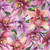 Henry Glass Fabrics Blissful Blooms Color Principle Lavender Purple Orchids