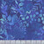 Henry Glass Fabrics Blissful Blooms Color Principle Royal Blue Fern &  Foliage