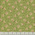 Henry Glass Fabrics Love Struck Kim Diehl Green Flower Cart, fabric with a floral pattern in shades of green, pink, and cream with small flowers and leaves.