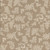 Henry Glass Fabrics Love Struck Kim Diehl Gray Meadow Toile, a fabric with a beige background and white toile pattern featuring rabbits, flowers, and foliage.