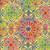 Studio E Fabrics Fabrics Butterfly Boutique Elizabeth Isles Yellow Medallions, a vibrant and colorful floral patterned fabric with intricate medallion and floral designs.