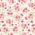 Studio E Fabrics Elizabeth Max Tate Parchment Cream Floral Bouquet Toss, a fabric with a floral pattern of pink and red flowers with green leaves on a cream background.