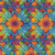 Studio E Fabrics Fabrics Flower Fusion Crazy Marie Multi Geometric Flower