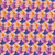 Studio E Fabrics Fabrics Flower Fusion Crazy Marie Purple Pink Packed Flowers