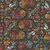In The Beginning Fabrics Dear Clara Jason Yenter Black Orange Green Dragonflies Floral Stained Glass