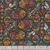 In The Beginning Fabrics Dear Clara Jason Yenter Black Orange Green Dragonflies Floral Stained Glass