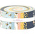 Dear Stella Fabrics Sting Like a Bee Jelly Roll 2.5 Inch Strips Sting Like Bee, fabric roll with bee and floral patterns in pastel colors.
