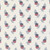 Moda Fabrics American Gatherings Primitive Gatherings Patriotic Star Shield Cloud, fabric with a repeating pattern of shield-shaped patriotic stars and red and white stripes, with blue accents and stars, on a cream background.