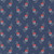 Moda Fabrics American Gatherings Primitive Gatherings Patriotic Star Shield Nautical Blue fabric, featuring a patriotic star shield pattern with red, white, and blue colors and star accents on a nautical blue background.