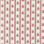 Moda Fabrics American Gatherings Primitive Gatherings Star Floral Stripe Cloud Crimson Red, a fabric featuring red stars and snowflake motifs arranged in vertical stripes on a cream background.