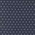 Moda Fabrics American Gatherings Primitive Gatherings Americana Double Star Navy Blue, fabric with a navy blue background and small white star patterns.