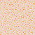Moda Fabrics Floral Fondant Linn Warme Spring Flower Buds Blush Pink, pastel pink fabric with a delicate pattern of green stems and orange and pink flower buds.