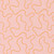 Moda Fabrics Floral Fondant Linn Warme Spiraling Threads  Petal Peach Pink