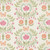 Moda Fabrics Kindness Deb Strain Kindness Frame Damask Dogwood Pink Peach Cream