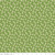 Riley Blake Fabrics Farmer's Daughter by Lori Holt Bonnet Thyme Green, fabric with a pattern of small white flowers and green stems on a green background.