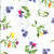 Wilmington Prints Fabrics Floral Flutter Susan Winget Large Floral Toss Light Gray