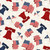 Wilmington Prints Fabrics Founding Glory Jennifer Pugh Liberty Symbols Cream
