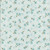 Wilmington Prints Fabrics Gentle Meadow Lola Molina Small Floral Toss Light Teal, fabric with small light teal floral pattern and green leaves on a soft light teal background.