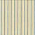 Wilmington Prints Fabrics Gentle Meadow Lola Molina Vertical Stripe Yellow, yellow and blue vertical stripe fabric pattern.