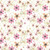 Wilmington Prints Fabrics Peony Blossoms By The Lakeside Art Studio Flowers & Gold White, a floral fabric pattern featuring pink, peach, and gold line-drawn peony flowers on a white background.