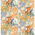 Wilmington Prints Fabrics Safari Snuggles Jenny Faw Designs Packed Critters White